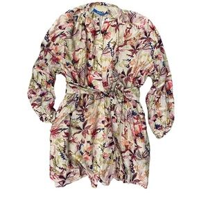 Chufy Pia Mini Shirt Dress Ava White S NWT